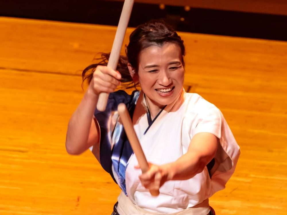 写真：東海太鼓センター講師 鈴木 美保