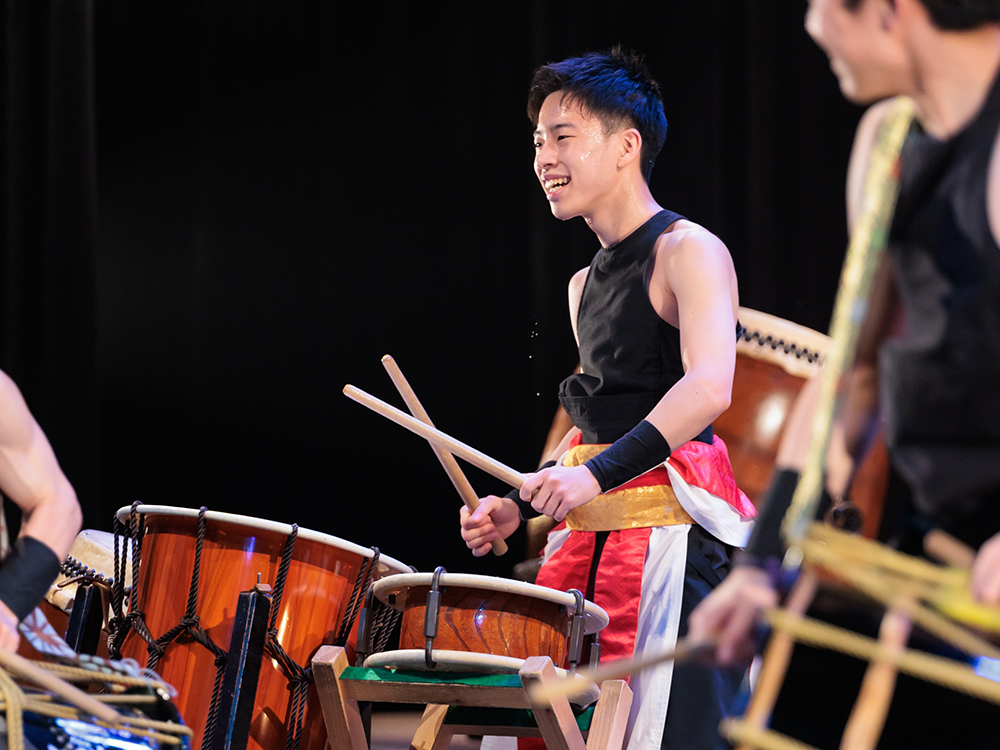 写真：東海太鼓センター　講師　鈴木 湧太